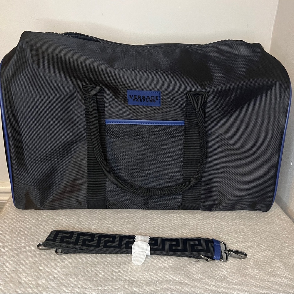 Versace Parfums Weekend Duffel Travel Gym Bag - NWOT